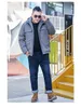 Parkas pour hommes Arrivée Mode Hommes Hiver Doudoune Courte Grand Chaud À Capuchon Épais Manteau Décontracté Grande Taille S-7XL8XL9XL10XL11XL12XL13XL231023