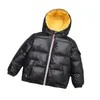 Manteau en duvet filles garçons vers le bas Parkas enfants veste à capuche 4-12 ans hiver enfants manteaux chauds vêtements d'extérieur combinaison de neige vestes en duvet de canard blanc 231025