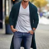 Men's Sweaters Men Thin Knitted Cardigan Sweatshirt Spring Autumn Solid Bottoming Long Sleeved Mens Slim Fit