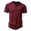 Herren T-Shirts Kurzarm T-Shirt Bambus Baumwolle POLO Shirt Mode Herren