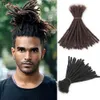 Echt haar Bulks Synthetische Dreadlocks Gehaakte Handgemaakte s Pure en Ombre Reggae Vlechten Voor Afro Mannen Vrouwen 231025