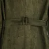 Cappotto da uomo misto uomo autunno inverno tessuto scamosciato doppio petto lungo uomo giacche e cappotti plus size 6xl uomo trench con cintura 231026