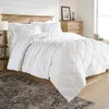Zestawy pościeli 3 -REKUTA CHenille Duvet Cover Zestaw Fullqueen White Wysoka jakość rzemiosła z podwójnym łóżkiem Furball 231026