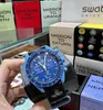 SWAT WEST2023 럭셔리 여성 시계 박스와 함께하는 디자이너 브랜드 로고 고품질 데이트 조정 31mm 쿼츠 시계 방수 광택 LSTEEL Bandtches Westwoodsm