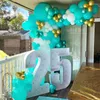 Party Decoration White Black Gold Balloon Garland Arch Kit Red Green For Christmas Pink Blue Gul Wedding Birthy Baby Shower