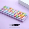 Tangentbord kbdiy 133 tangenter gummy björnar pbt keycap xda profil färg söt xda tangent cap för mx switche anpassade mekaniska spel tangentbord mössor 231025