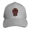 Ball Caps Day Of The Dead Sugar Skull Dark Baseball Cap Peaked Cotton Snapback Hat Summer Hip Hop Fitted Skeleton Goth