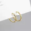 Stud WANTME mode bohème pavé rond Zircon boucle d'oreille pour les femmes véritable 925 en argent Sterling minimaliste Punk boucles d'oreilles bijoux cadeau YQ231026