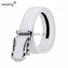 Belts WJB20B2 Men car design S Z leather Rachet buckle brown white split genuine dress belt YQ231026