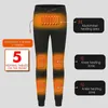 Skiing Pants Sous-vêtements de ski d'hiver chauffants, ensemble de pantalons de chasse et de randonnée pour femmes, hauts chauds électriques chauffants, pantalons thermiques, pantalons de Camping en plein air 231025