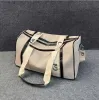 Designer reistassen van topkwaliteit, canvas handtassen, grote capaciteit handbagage, handbagage, plunjezakken, letterprint, unisex bagage, handtas met brief