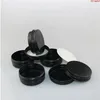 30ml Matte Black Small Empty Makeup Eye Body Mask Pads Metal Tin Storage Box Case Organizer Cosmetic Cream Sample Jars 50pcsgoods Joedv