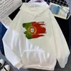 Kadın Hoodies Portekiz Kadınlar Grafik Sokak Giyim Kawaii Vintage Hoddies Estetik Kaput