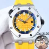 20 Types Mens Luxury ETA Watch White dial strap Cal.3120 Movement 42mm 15703 904L Stainless Steel 5 Bar waterproof Automatic Watches luminous needles sweeping