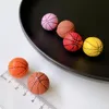 Basketball Miniature with Hoop Mini Resin Sport Mold for DIY Jewelry Accessories 1224623