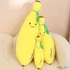 Animais de pelúcia recheados 40/60/80cm macio dos desenhos animados banana brinquedos de pelúcia almofada de frutas criativas meninas presente dos namorados brinquedo de pelúcia boneca