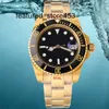 Luxury Watch Clean Rolaxes Automatisk klocka för ubåtmaskiner Watch 8215 Movement 904 Rostfritt stål Lysande safirvattentät hane med svart