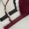 Canottiere Serbatoi 2023 Donne Reggiseni di pizzo Tazze di cotone Confortevole Bralette Solido Biancheria intima sexy Gilet femminile Lingerie senza fili Traspirante