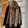 Designer cashmere scarf Witer women and men long Scarf quality Headband fashion classic printed Check Big Plaid Shawls4