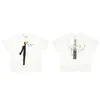 T-shirt da uomo firmate T-shirt bianca moda casual T-shirt corta allentata uomo donna abbigliamento da strada 24 colori