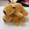 Animal creativo Capybara, juguete de peluche, pulsera de marsopa de agua de dibujos animados, muñeca, regalo de cumpleaños de Año Nuevo de Navidad