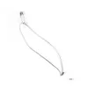 مثبتات علامة شنق أنيقة - حزمة من 960 Silver Strings Silver Safety Pin و Barb للحصول على مرفق سهل U217T DLISX214P