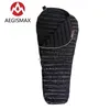 Sleeping Bags AEGISMAX Outdoor Camping Ultralight 95% Goose Down Mummy Sleeping Bag Three-Season Down Sleeping Bag 231025