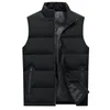 Gilet da uomo 897504629 Uomo Autunno Inverno Caldo Uomo Plus Size Gilet Casual Solido Senza maniche Colletto alla coreana Gilet Cappotto Antivento