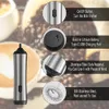 Egg Tools Viboelos Electric Milk Frother USB Rechargeable Handheld Mini Foamer Beater Drink Whisk for Coffee Cappuccino Chocolate 231026