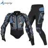 Kurtki narciarskie motocyklowe spodnie spodnie Motocross Suit Ochrona nadwozia Ochrona Ochrony Zbroi kręgosłupa jazdy na nartach ATV Dirt Bike Kurtka 231025