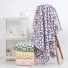 Towel Coral Fleece Towels Quick-Drying Flower Embroidered Printed Bathroom Gift Set Beach Thickening Lengthened