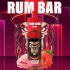 정통 QST Rum Bar 9000 퍼프 일회용 e 담배 Vape Pen 13ml 사전 채워진 메쉬 코일 포드 카트리지 600mAh 충전식 배터리 기화기 9000 퍼프