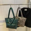 Borse da sera Moda Grande Tote Borsa imbottita trapuntata Borse da donna di design Borsa a tracolla in nylon di lusso con piumino in cotone Borsa invernale 2023 231026