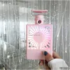 Andra möbler Summer High Fashion Mini Fan Portable Hand Water Spray Air Conditioner Cool Cooler USB laddning per formad fartyg Drop DHR0F