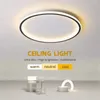 Люстры IRALAN, современная потолочная люстра, светодиодная круглая лампа для спальни, столовой, гостиной, кухни, креативный декор, умная лампа