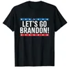 Men's T-Shirts Unisex 100% Cotton Lets Go Brandon Let's Funny Men Vintage Novelty Oversized T-Shirt Women Casual Tee292f