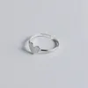 Echter 925 Sterling Silber Liebes-Herz-Ring für Damen, minimalistische Mode, süße Studentin, Schmuck, Party, Geburtstag, Geschenk 210507235c