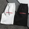 Marca designer shorts roupas esportivas atlético verão moda rua wear secagem rápida maiô impresso placa praia calças preto branco s2779