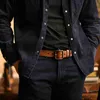 Belts Men High Quality Genuine Leather Belt Luxury Designer Cowskin Copper Buckle Male Jeans Cowboy Free Shipping YQ231026