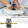 Utensili da cucina Stampo girevole per ciambelle Cucina Dessert Pane Pasticceria Panetteria Strumenti di cottura Taglierina Alimenti fai da te Biscotti Torta Stencil Donut Maker 231026