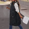 Women's Vests Women Autumn And Winter Olive Utility Jacket Lightweight Womens Snowboard Canvas