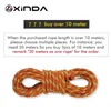 Klimtouwen XINDA 9,8 mm 10,5 mm diameter Rotsklimmen Dynamisch touw Outdoor Wandelen Power Rope Hoge sterkte koord Lanyard Veiligheidstouw Survival 231025