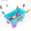 Kitchens Play Food Simulation Small Ice Carts Girl Mini Candy Cart Shop Pretend play Supermarket Children's Toys Playing Home Ice- HouseL231026