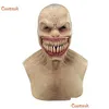 Masques de fête Cosmask Halloween Effrayant Latex Couvre-chef pour Adt Costume Props Horreur Drôle Cosplay Masque Vieil Homme Couvre-chef Q0806 Drop Deliver Dhlj8