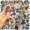 50Pcs Psychedelic Frog Stickers Hallucinogenic Frog Graffiti Stickers for DIY Luggage Laptop Skateboard Motorcycle Bicycle Stickers