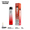 Tastefog Square 3500 puff disposable vape elf bars 2% 650 mah rechargeable vapes e lux disposable e-cigarette