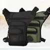 Waist Bags Men Nylon Fanny Waist Hip Pack Bum Belt Bag Purse Multi-function Travel Male Messenger Shoulder Motorcycle Rider Drop Leg Bags 231026