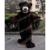 Costume da mascotte orso di Halloween Personaggio a tema anime dei cartoni animati di alta qualità Costume da adulto per pubblicità esterna per feste di Natale