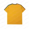 22ss Uomo Donna Designer magliette tee Stampa foglia manica corta Girocollo Streetwear giallo xinxinbuy S-XL185r