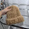 Nova moda inverno balde chapéu de lã gorro mesquinho borda chapéus bola boné casual para homens mulher moda 4 cores bonés